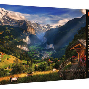 Rompecabeza Puzzle 1000 Piezas Trefl Valle De Suiza 10821