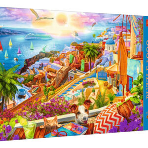 Rompecabeza Puzzle 1000 Piezas Trefl Visitar Santorini 10842