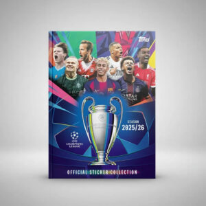 Album Figuritas Champions League 2026 Tapa Dura Topps Italy