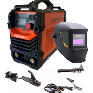 Maquina Soldar Inverter Soldadora Tig Mma 120 Amp + Mascara Naranja/negro