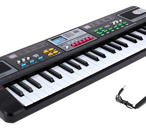 Teclado Musical Piano Organo Infantil Nino Juguete 44 Tecla Color Negro