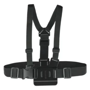 Soporte Accesorio Pecho Pechera Arnes Vstarcam Para Gopro Dc385 Color Negro