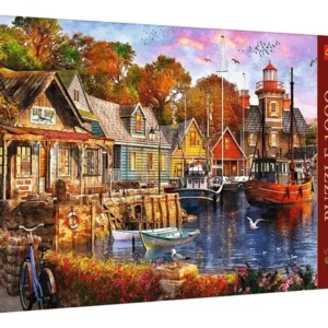 Rompecabezas Puzzle 1000 Piezas Trefl Puerto Al Mar 10796