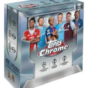 Topps Chrome Uefa Club Competitions Megabox | 42 Cartas