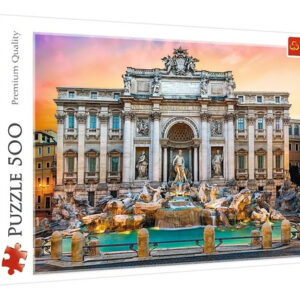 Rompecabezas Puzzle 500 Piezas Trefl Fontanna Di Trevi 37292
