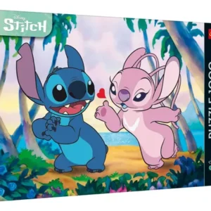 Trefl 12079 Rompecabezas Puzzle 1000p Disney Stitch Y Angel