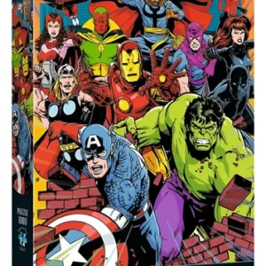 Rompecabezas Puzzle De 1000 Piezas Trefl Heroes Marvel 10881